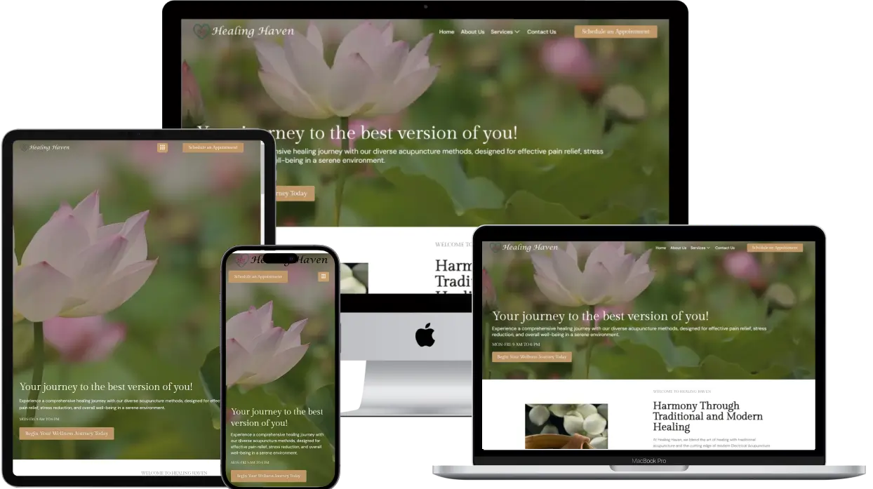 Healing Haven Mockup