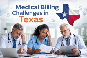 Medical Billing Challenges in Texas healthcare providers face, including claim denials, reimbursement delays, compliance issues, and revenue cycle management obstacles.
